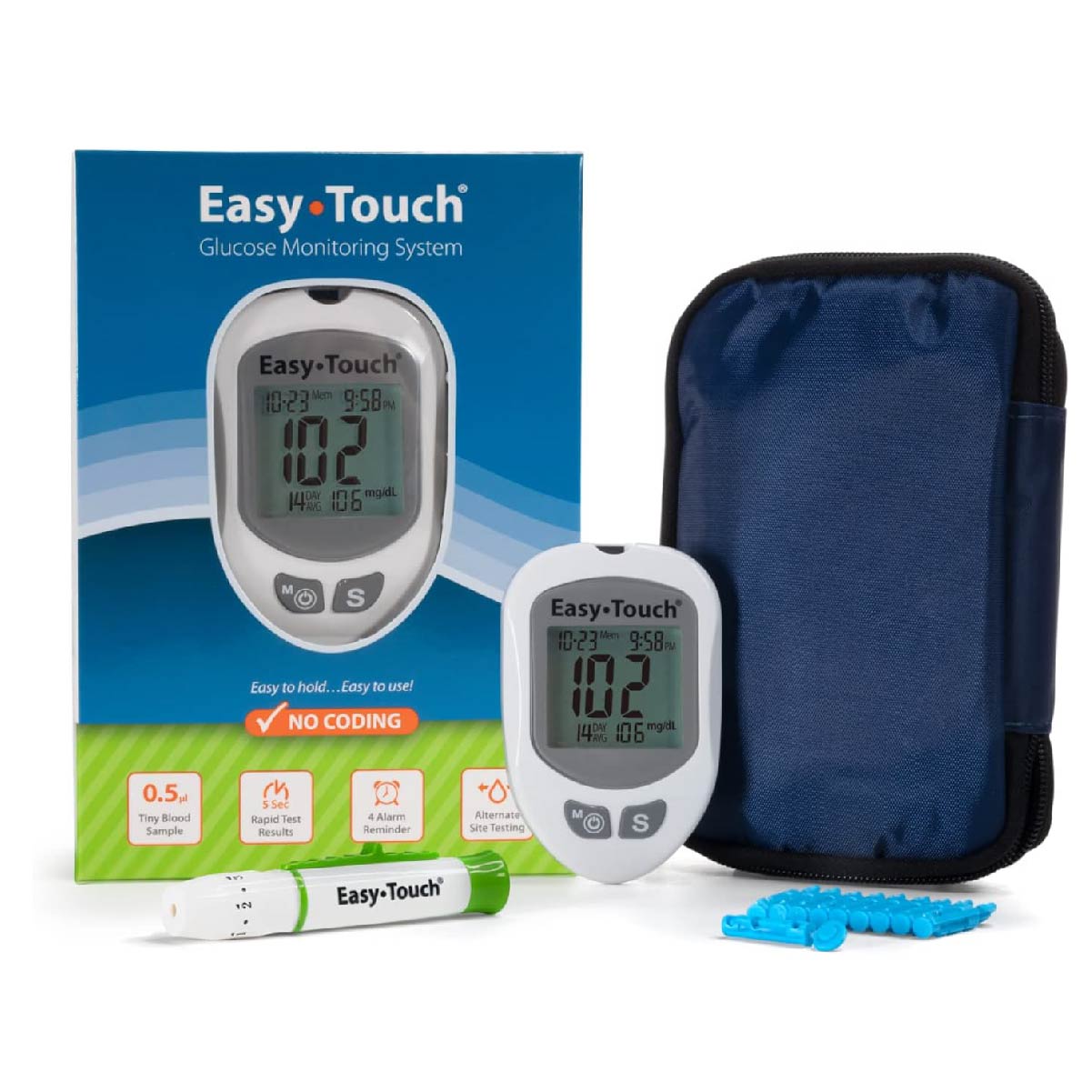 EasyTouch Glucose Monitoring System kit