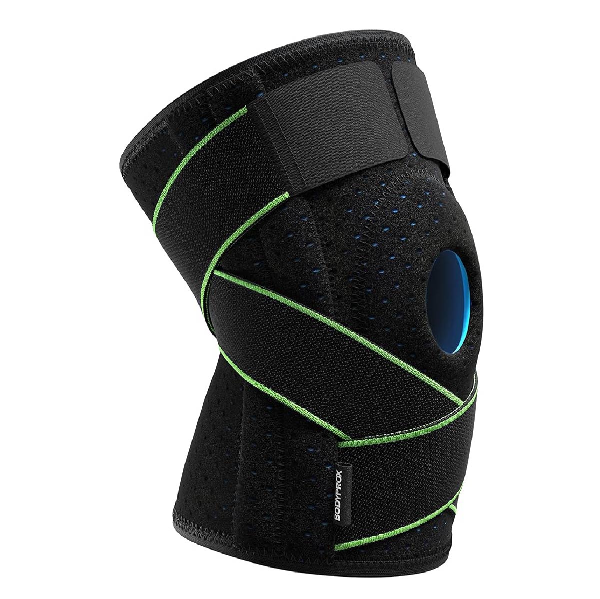Bodyprox Knee Brace with Side Stabilizers & Patella Gel Pads for Knee Support