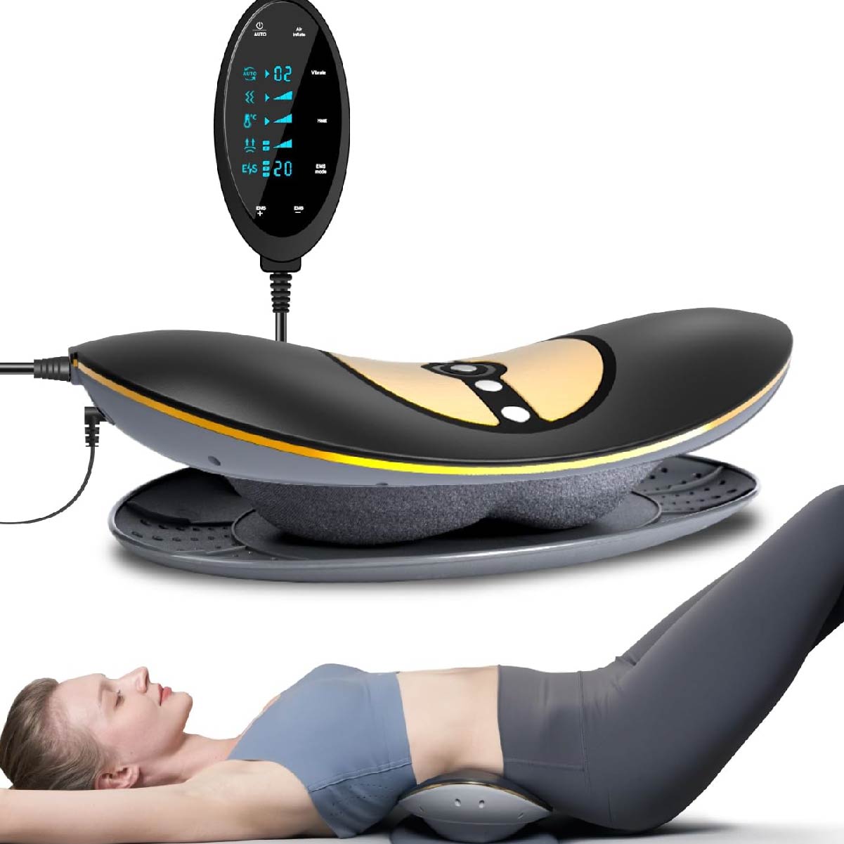 Electric Lumbar Traction Device, Multifunctional Back Traction Device
