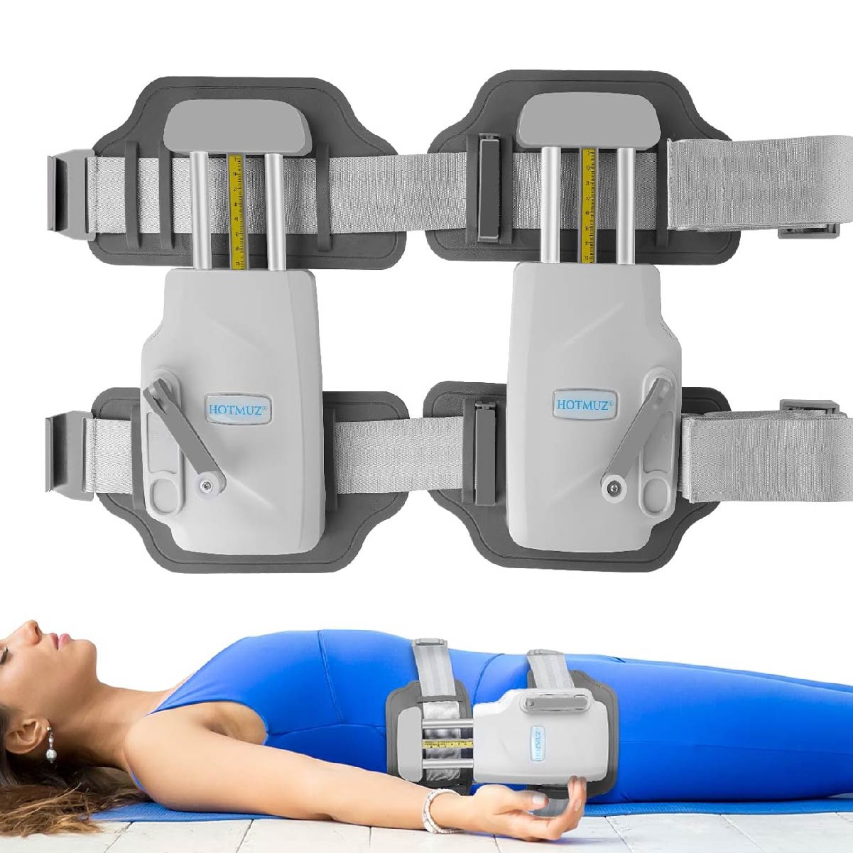 Professional Lumbar Traction Device Herniated Disc Back Pain Relief Device